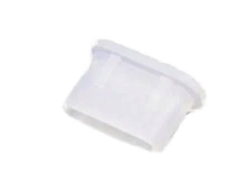 USB Cover Cap 100pcs Type-C Silicone Dust Plugs - USB Charging Port Protector Cover for Phones - Anti-Dust Cap(Transparent) - color: Transparent
