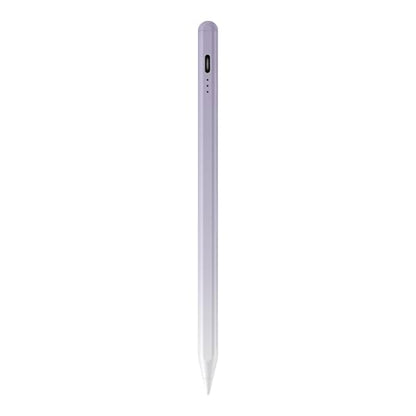 Stylus Pen, Active Stylus Pen Compatible for iOS and Android Touchscreens/Phones, Rechargeable with Dual Touch Screen, Stylus Pencil for A-pple/Android/Tablet, 16.5CM，Purple - color: Purple