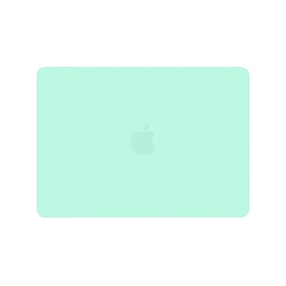 RUBAN Case Compatible with MacBook Air 13 Inch (Models: A1369 & A1466, Older Version 2010-2017 Release), Slim Snap On Hard Shell Protective Cover and Keyboard Cover (Cream Green) - color: Cream Green