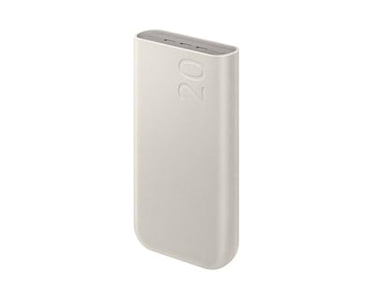 Samsung Battery Pack | 20,000 mAh Capacity | 45W Super Fast Charging 2.0 | 3 Port | PD Power Delivery