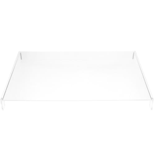 POPETPOP Transparent Laptop Keyboard Dust Cover: Laptop Acrylic Keyboard Cover - Computer Transparent Waterproof Protector Case for Home School Office, 15. 6 Inches - size: 40.00X26.50X4.00CM