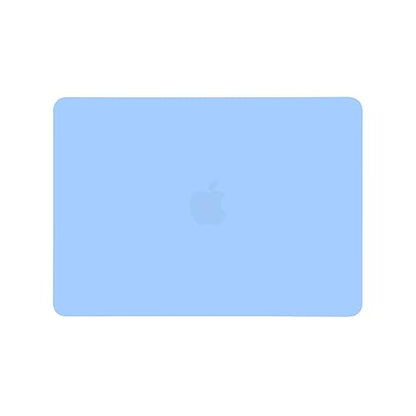 RUBAN Case Compatible with MacBook Air 13 Inch (Models: A1369 & A1466, Older Version 2010-2017 Release), Slim Snap On Hard Shell Protective Cover and Keyboard Cover (Airy Blue) - color: Airy Blue