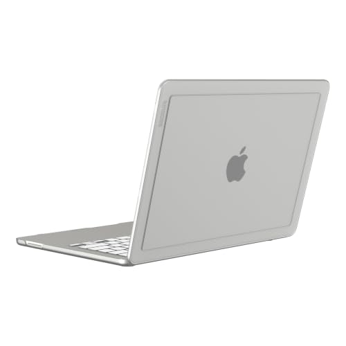 Incase Edge Hardshell with Makrolon® - MacBook Neo Case 13 inch A3404 - MacBook Case, Protective Hard Shell, Scratch Resistant, Rubberized Feet (Clear) - color: Clear