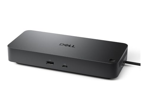Dell Pro Thunderbolt 4 Smart Dock SD25TB4 – USB-C Station 130W, 4 Displays 4K, 2X DP 1.4, HDMI 2.1, 2X Thunderbolt 4, 2.5GbE, Wi-Fi, Sustainable Design | 2x Dp1.4, HDMI 2.1, 2x Thunderbolt 4, Up to 4×4k at 60hz, 6 USB Ports, 65% Pcr Recycled Chassis