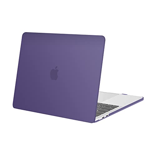 MOSISO Compatible with MacBook Pro 13 inch Case M2 M1, Imperial Purple | Plastic Hard Shell Case Cover 2026-2016A2338 A2251 A2289 A2159 A1989 A1708 A1706 with/without Touch Bar - color: Imperial Purple