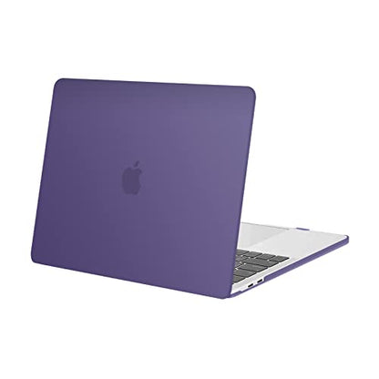 MOSISO Compatible with MacBook Pro 13 inch Case M2 M1, Imperial Purple | Plastic Hard Shell Case Cover 2026-2016A2338 A2251 A2289 A2159 A1989 A1708 A1706 with/without Touch Bar - color: Imperial Purple
