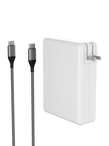 140W USB C AC Power Adapter Compatible with MacBook Pro 16 14 15 13 inch Mac Book Air 15" 13" iPad Pro (2025 2024 2023 2022 2020 M1 M2 M3 M4) Laptop Include USBC to USB-C Cable