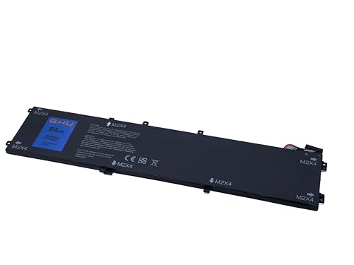 GHU 4GVGH Battery Compatible with Dell Precision 5510, Dell XPS 15 9550 - Premium 84Wh, UL Tested, Fast Charging, 1P6KD and -Free Return - style: 84wh/XPS 9550 4GVGH