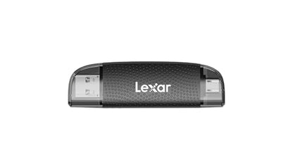 Lexar Dual-Slot SD/Micro SD Card Reader, Up to 205MB/s, USB-A/C, USB 3.2 | Dual USB-C & USB-A Connectors, Simultaneous Transfer, Compatible w/ PC, Laptop, Tablet, Smartphone, Portable, LRW310X-BNBNG - style: MicroSD / SD Dual-Slot USB-A/C