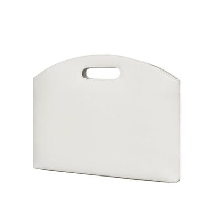 Official Document Computer Bag Stylishly Sleek with Multiple Compartments and Easy to Carry Design - color: Off-white/Pu