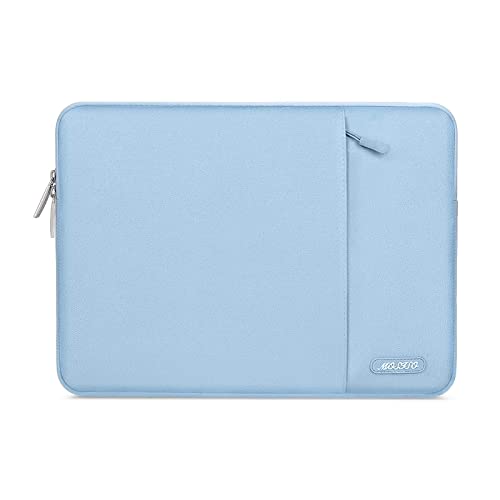 MOSISO Laptop Case 13 inch, Laptop Sleeve Bag with Pocket | Compatible with MacBook Neo A3404 2026/Air/Pro 13 M5/M4/M3/M2/M1 2026-2016, Polyester Vertical Computer Bag, Air Blue - color: Air Blue, size: 13 inch