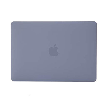 Se7enline for MacBook Pro 13 inch Case M2/M1 2026-2020 A2338,Lavender Gray | Hard Shell Laptop Case Washable Keyboard Cover Skin Anti-Scratch Anti-Drop Heat Dissipation Full Port Access Slim Lightweight - color: Lavender Gray