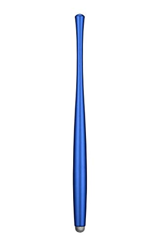 Slim Waist Stylus Pens for Touch Screen, Compatible with iPad, iPhone, Kindle Fire, 8 Extra Replaceable Hybrid Fiber Tips (Black,Silver,Blue, Red) - color: Black