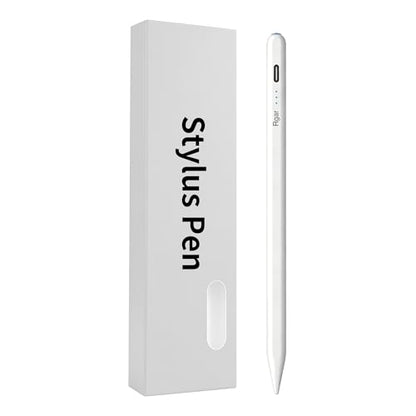 Stylus Pen Android for Samsung Galaxy Tab A11+/A11/A9/A9Plus/A8/A8plus/A7/A7lite Push-Button Switch, Accurate Writing, +2Nibs&Long Battery Life(NW White) - color: NW White