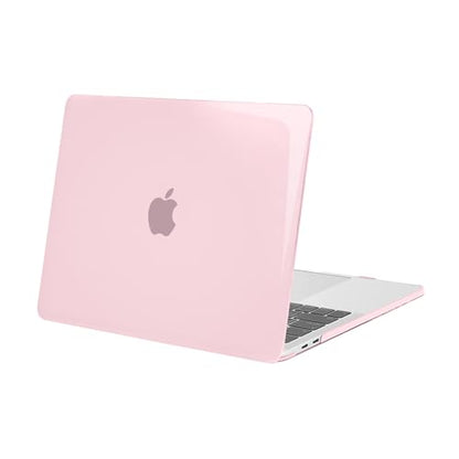 MOSISO Compatible with MacBook Pro 13 inch Case M2 M1, Rose Pink | Plastic Hard Shell Case Cover 2026-2016A2338 A2251 A2289 A2159 A1989 A1708 A1706 with/without Touch Bar - color: Rose Pink