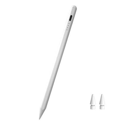 Stylus Pen for AMZ HD 10, Max 11, HD 8 Stylists Tablets, iPad, iPhone, Samsung, Lenovo, Pixel, and All Touch Devices (White) - color: white