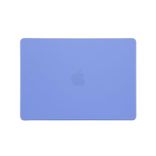 Se7enline for MacBook Pro 13 inch Case M2/M1 2026-2020 A2338,Serenity Blue | Hard Shell Laptop Case Washable Keyboard Cover Skin Anti-Scratch Anti-Drop Heat Dissipation Full Port Access Slim Lightweight - color: Serenity Blue
