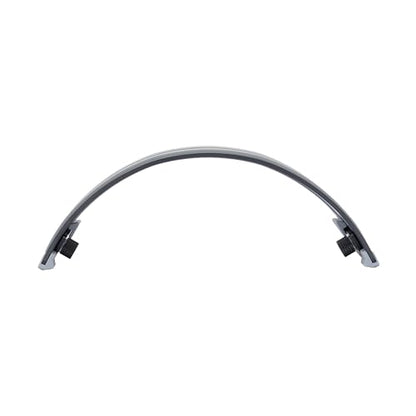 Adjustable Vertical Laptop Stand - 6061 Aluminum, CNC Precision, Anodized Finish, Fits All Laptops Including 17-inch, Ventilated Design, Anti-Slip Silicone Pads, ARC Shaped Stands - color: Black
