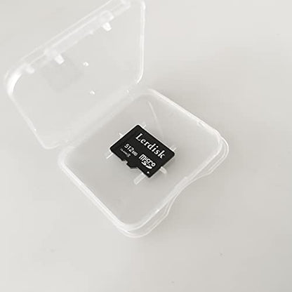Factory Wholesale Micro SD Card 512MB (0.5GB) Pack of 3 in Bulk Low Capacity for MP3/Old Phones/Small Files Only -Not for Cameras/Dashcams/GB Devices - size: 512MB Class4