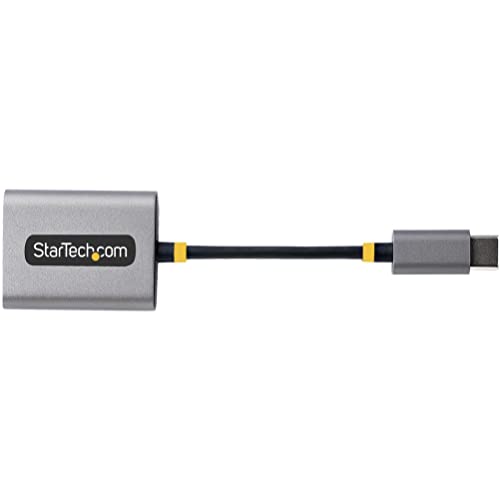 StarTech USB-C Headphone Splitter, 24-bit DAC (USBC-Audio-Splitter) | USB-C Dual Headset Adapter with Mic Input, USB-C to 3.5mm Audio Adapter/Earphone Dongle, USB-C to Audio Jack/Aux Output - style: USB-C 3.5mm Headphone Splitter