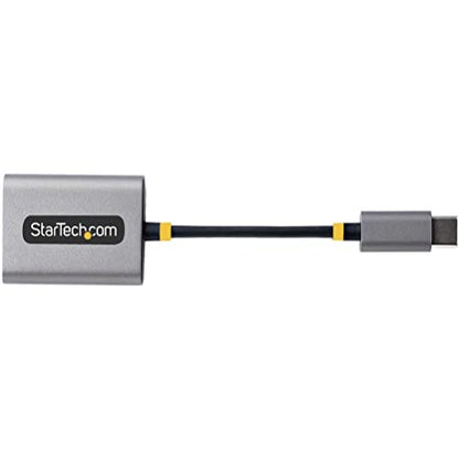 StarTech USB-C Headphone Splitter, 24-bit DAC (USBC-Audio-Splitter) | USB-C Dual Headset Adapter with Mic Input, USB-C to 3.5mm Audio Adapter/Earphone Dongle, USB-C to Audio Jack/Aux Output - style: USB-C 3.5mm Headphone Splitter
