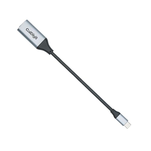 CalDigit USB-C to HDMI 2.0b Adapter Dongle - 4K 60Hz, High Refresh Support, HDR, Compatible with Thunderbolt 3/4/5, USB 3.1/USB4 for 2016+ MacBook Pro & Air, iPhone 15/16 Pro Max - style: USB-C to HDMI 2.0b v2