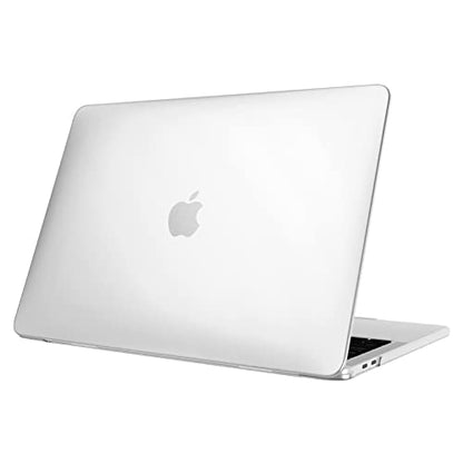 Fintie Hard Shell Case for MacBook Pro 13 Inch, Frost Clear | A2338(M2 M1) A2251 A2289 A2159 A1989 A1706 A1708 (2016-2023) with/Without Touch Bar, Snap-On Cover, Lightweight - color: Frost Clear, size: Pro 13 Inch