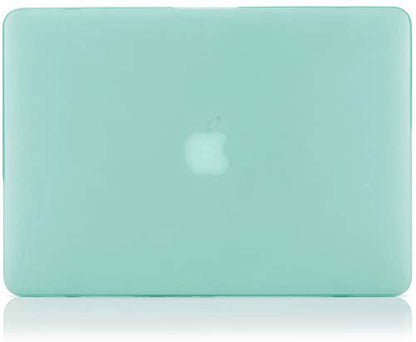 RUBAN Case Compatible with MacBook Pro 13 inch 2015 2014 2013 2012 (A1502 & A1425 Models), Plastic Hard Shell Case & Keyboard Cover for Old Version MacBook Pro Retina 13 Inch, Green - color: Green