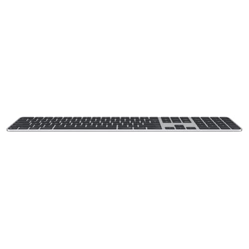 Magic Keyboard with Touch ID and Numeric Keypad for Mac Models with Apple Silicon - US English - Black Keys - color: Black Keys, style: USB-C