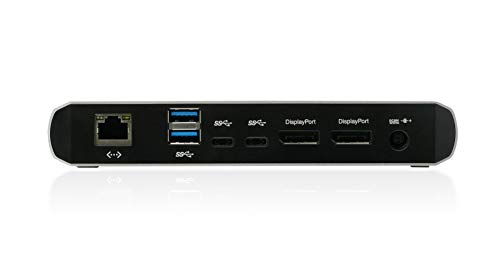 IOGEAR 9 Port Thunderbolt 3 Hub - 4K Dual Display 60Hz - 2 Displayport 1.2-60W Charging for Laptop - 40Gbps Speeds - Integrated Ethernet - 3.5mm Audio - GTD737 | 40gbps Thunderbolt, Gigabit Ethernet, 3x USB-a, 2x USB-C, 3.5mm - style: Quantum Dual Mode