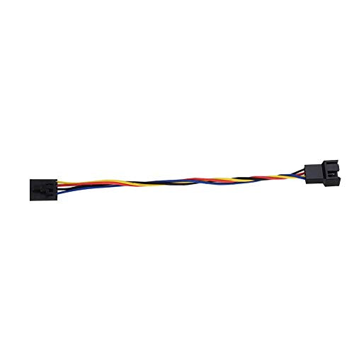 DC Power Cable Kit with 5 Interchangeable Adapters Pin to 4 Converter Fan Cooler Compatible Cord for Laptop Router LED Strip