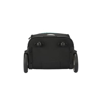 Rolling Laptop Bag with Quiet Wheels for 15.6 Inch Laptop, 6inch Large Wheel Roller Bag, Backpack with Wheels, Wheeled Computer Bag (T5- Bear) - color: T5- Bear