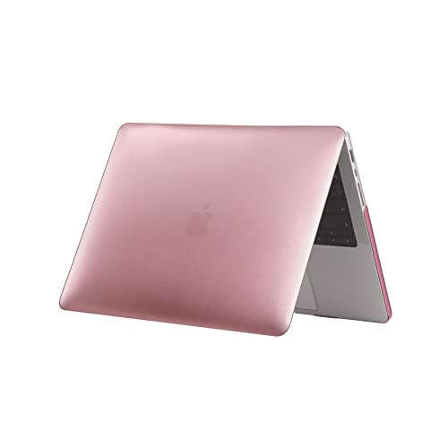 Se7enline Compatible with 2021/2022/2023/2024 MacBook Pro 16 inch Case Hard Shell Laptop Cover for 16-inch MacBook Pro Model A2485 A2780 A2991 A3403 M4 M3 M2 M1&Keyboard Skin,Rose Gold | 2 in 1 Matte Hard Shell Laptop Case with Keyboard Cover Anti-Scratch