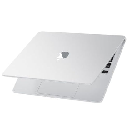 Macaset for MacBook Air 13 inch Case | M5 M4 M3 M2 | 2026–2022 | Precision Fit | Original-Color Match | Durable Hard Shell | Micro-Clip Closure | Scratch & Fingerprint Resistant - color: Frosted Clear
