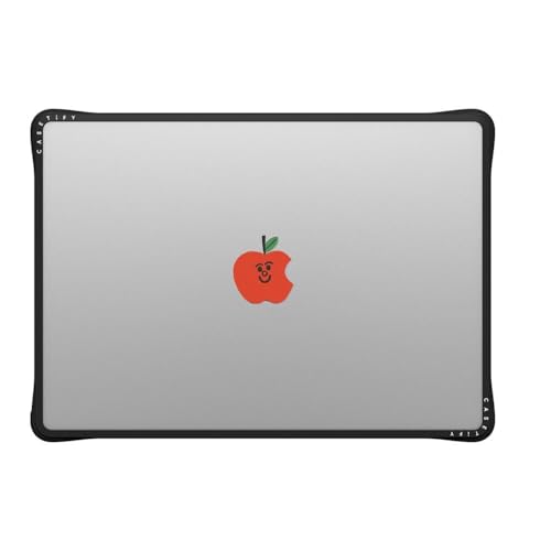 CASETiFY Impact MacBook Pro 14" (M1-M5) Case [Cushioned Impact Corners/Scratch-Resistant/Anti-Slip Grip] - Apple MacBook Case - Clear Black - color: Apple MacBook Case, size: MacBook Pro 14