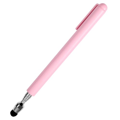 Universal Telescopic Stylus Pen for Touch Screens,Retractable Pointer Stick & Stylus with Special Flocking Tip,Extendable High Precision & Soft, Stylus Pen for Touch Screens (Pink) - color: Pink