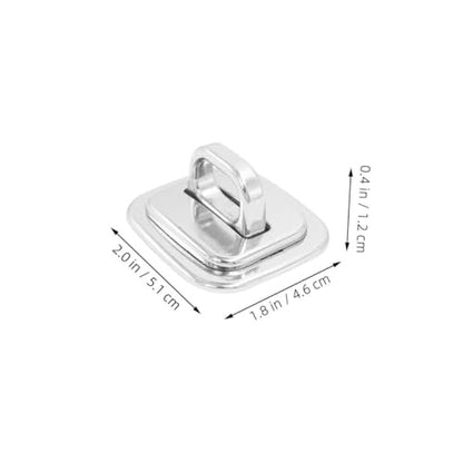 Operitacx 4pcs Computer Lock Desk Mount Anchor Cable Security Base Plate for Laptop Theft Deterrent