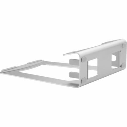 StarTech Laptop Stand, Aluminum, Silver, Angled Notebook Holder | 2-in-1 Laptop Riser Stand or Vertical Stand, Ideal for Ultrabooks & MacBook Pro/Air, LTSTND2IN1
