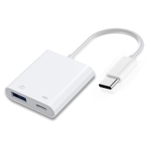 chenyang 2 in 1 USB C to USB 3.0 Socket OTG Adapter with PD 24W Charge for Laptop Tablet Phone - style: USB3.0 2-in-1