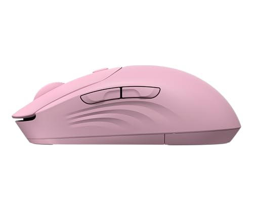 HP 400 Quiet Wireless Mouse, Dual Bluetooth & 2.4GHz, Soft Silicone, Quiet Clicks, Microsoft Wheel, 24-Month Battery, 6000 DPI, Ambidextrous, Eco-Friendly Design, Multi-OS, Pink - color: Pink