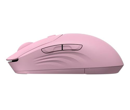 HP 400 Quiet Wireless Mouse, Dual Bluetooth & 2.4GHz, Soft Silicone, Quiet Clicks, Microsoft Wheel, 24-Month Battery, 6000 DPI, Ambidextrous, Eco-Friendly Design, Multi-OS, Pink - color: Pink