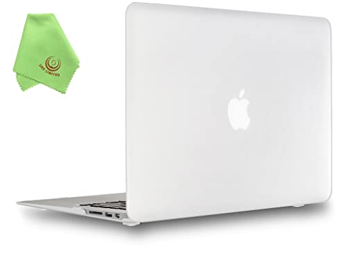 UESWILL Compatible with Smooth Matte Hard Shell Case Cover for MacBook Air 11 inch (Model A1370 / A1465), Clear - color: Clear, size: MacBook Air 11"