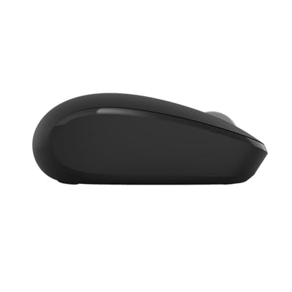 Incase Bluetooth Mouse - Designed by Microsoft - Compact, Comfortable, Right/Left Hand Use, 4-Way Scroll Wheel, Wireless Bluetooth Mouse for PC/Laptop/Desktop, Mac/Windows Computer (Black) - color: Black