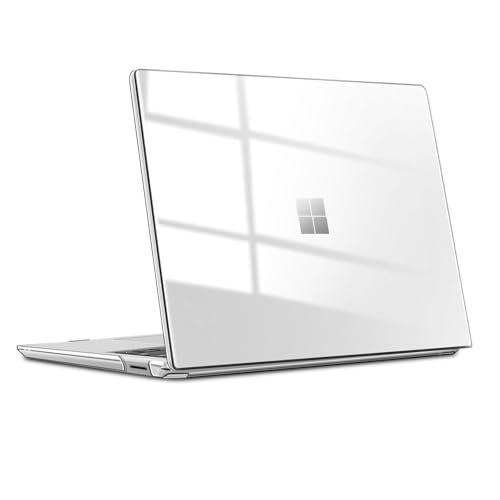 Slim Case for Microsoft Surface Laptop 3/4/5 2022 2021 2019 Release with Metal Keyboard (13.5" Model: 1951/1868), PC Hard Shell Cover with Shockproof Protective Snap,Frosted Clear - color: Frosted Clear, size: 13.5 Inch
