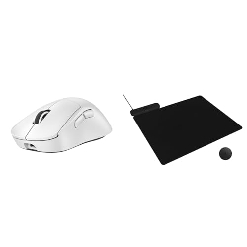 Logitech G Pro X Superlight 2 DEX Lightspeed Wireless Gaming Mouse + Powerplay 2 Wireless Charging Mouse Pad Bundle - White - color: White, size: Right-handed, style: Mouse + PowerPlay 2