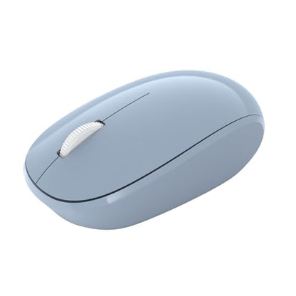 Incase Bluetooth Mouse - Designed by Microsoft - Compact, Comfortable, Right/Left Hand Use, 4-Way Scroll Wheel, Wireless Bluetooth Mouse for PC/Laptop/Desktop, Mac/Windows Computer (Pastel Blue) - color: Pastel Blue