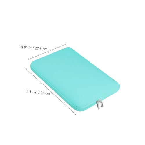 ULTECHNOVO Cases for Laptops Sleeve Case Bag Tablet Carrying Bag Sleeve Suitcase Cases Case for Briefcase Zipper - color: Green
