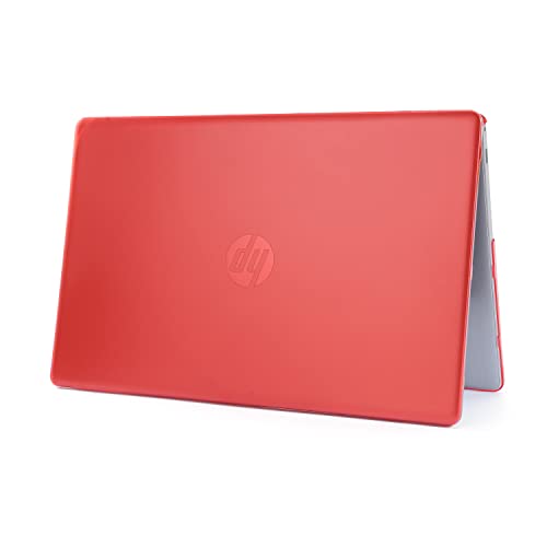mCover Case Compatible ONLY for 2021-2023 17.3" HP Laptop 17-CNxxxx Series (No DVD Drive) Windows Laptop Computer - Red - color: Red