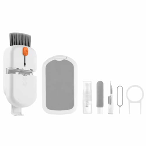 10 in 1 Phone Cleaning Kit, Portable Earbud Cleaning Kit Phone Charging Port Cleaner Tool Set for Laptop Notebook Computer Headphone Cleaner iphone Cellphone Keyboard Screen Camera Speaker Lens