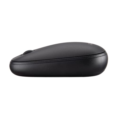 Acer Computer Mouse Wireless, 2.4G Slim USB Wireless Mice with USB-A Receiver, 1600 DPI Optical, Laptop Mouse with Plug and Play for Right/Left Handed Users (for Chromebooks, Windows PC & Mac) Black